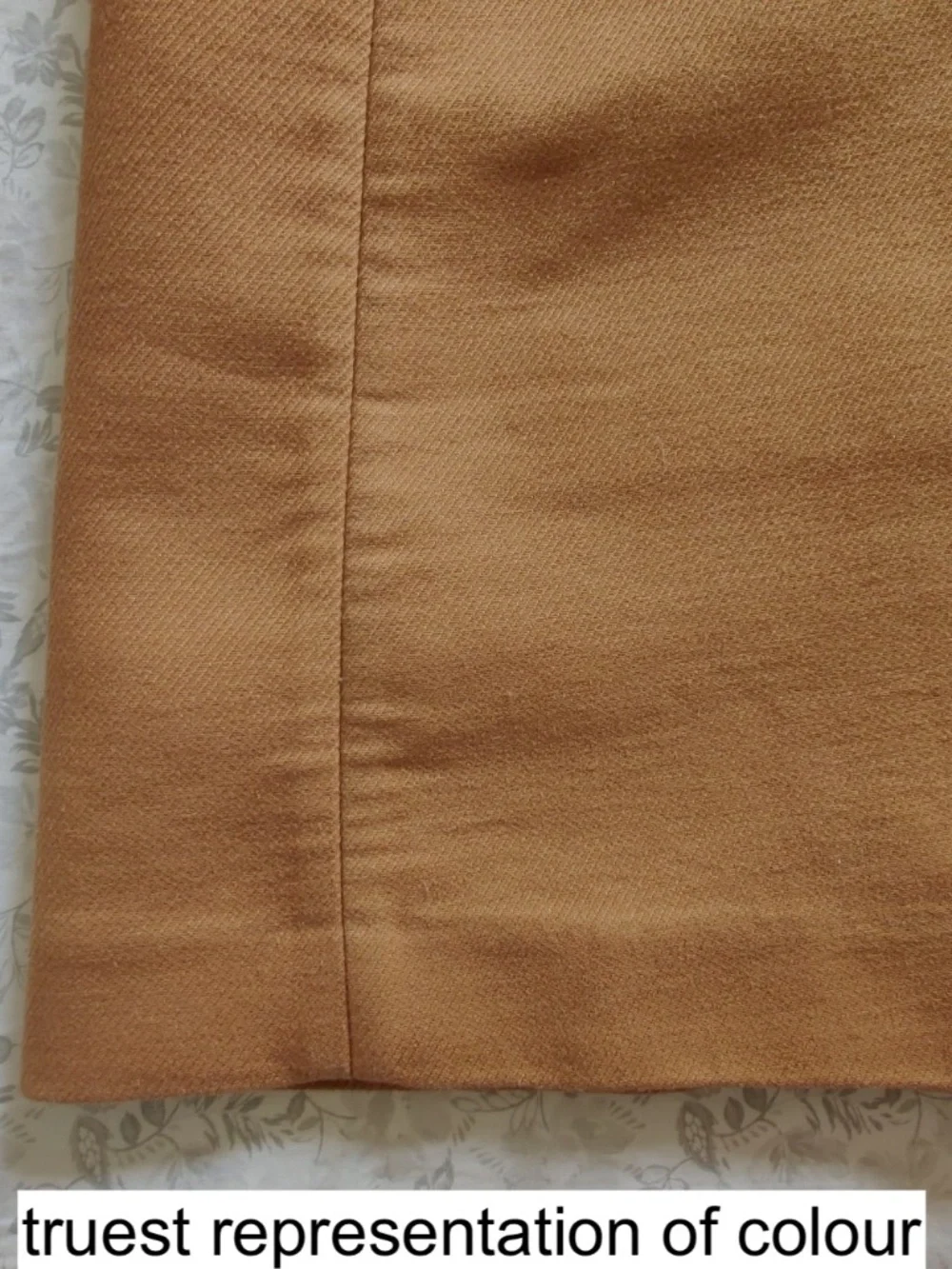 GAP Light Brown Lapel-Collar Long Dress Coat – XL - Picture 9 of 12